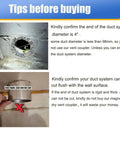 Magnetic Dryer Vent Connector Kit For Easy Clean Up And Quick Disconnect Includes 3.2 Ft Four Layer Heavy Duty Dryer Vent Hose And Two Clamps For No Sweat Setup Auto Alignment For Tight Spaces Reducing Lint Build Up And Fire Risk installation tips shown.