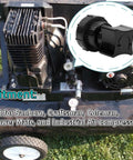 Replacement Manifold Plastic Air Compressor Regulator Knob Fits Sanborn Craftsman Coleman Power Mate Industrial Air