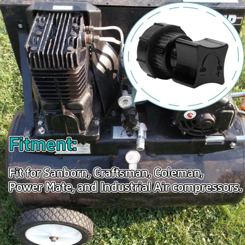 Replacement Manifold Plastic Air Compressor Regulator Knob Fits Sanborn Craftsman Coleman Power Mate Industrial Air