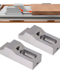 Low profile side clamps for CNC workholding, 68x25x20mm, aluminum with hardened steel for tight grip. Huge Savings On These Low Profile Side Clamps For Your CNC Workholding Needs. Get Heavy Duty Aluminum Vise Toos With Hardened Steel Build For Tight Grip And Precision Machining Jobs Where Standard Jigs Can't Reach The Spot Right Now.