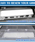 Heat Manifold Replacement Kit For Gravity Series 800 Digital Grill And Smoker, Fits MB20040122 MB20040221, installation steps