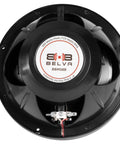 Back view of 8 Inch 2 Way Marine Speaker System With 500W Peak Power (250W RMS) Coaxial Black Audio for Boats and Powersports