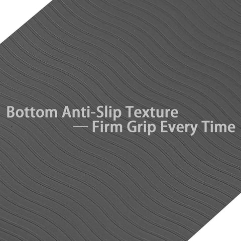 Bottom anti-slip texture of Ultra Thick 0.8 Inch Anti Fatigue Kitchen Mat 17X30 Inches Cushioned Floor Rug Waterproof For Standing