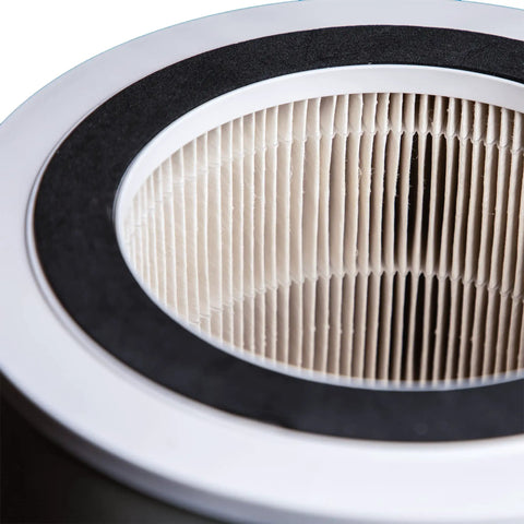 Close-up of Aspen 3 in 1 Replacement Filter With Pre Filter And Activated Carbon For 99.97 Percent Removal Of Fine Particles