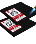 2 Pack 11x14 Inch Welding Blanket, 5mm Thick Fireproof Carbon Felt Heat Shield For Soldering, Fire Pit, Grill And Welding Supplies