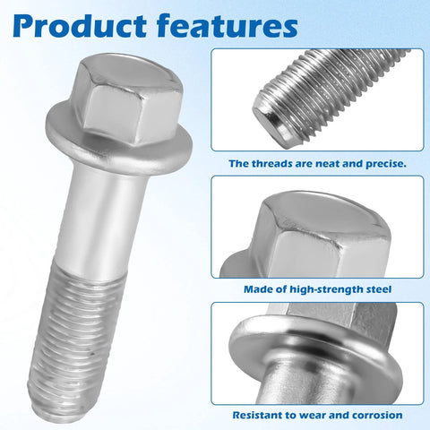 "Must Have Wheel Bolt Kit 901000285 With Hub Bearing Bolts For Subaru Outback Legacy Tribeca 2005 2016 Front And Rear"
