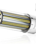 120W LED Corn Bulb For High Bay Areas Ultra Bright 14,400 Lumens 5000K Daylight E26 And E39 Mogul Base