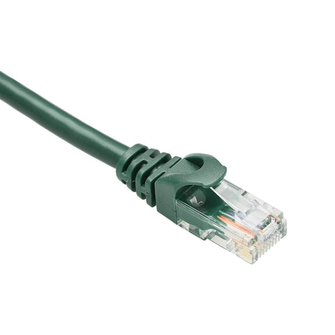 High Speed Cat6 Ethernet Patch Cable Set 10 Gbps Internet Link With RJ45 Gold Plated Connectors Snagless Shielded Multicolor 5 Foot