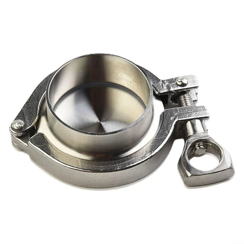 Premium 2 Inch Tri Clamp End Cap Kit Made From Durable SS304 Stainless Steel Includes Ferrule Weld Ring Gasket For Smooth Pipeline Systems Perfect For High Temp Fluids Up To 300 Degrees F. 2 inch SS304 tri clamp end cap with ferrule and gasket