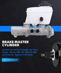 Brake Master Cylinder With Reservoir And Cap For Toyota 4Runner 1996 1997 1998 1999 2000 Replacement Part M390367 OE Style Drop