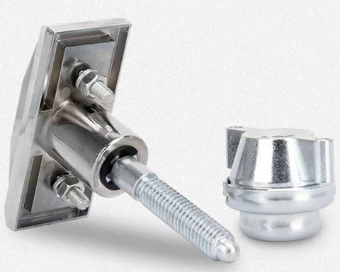 Universal T Handle Vending Machine Lock With Keys, Heavy Duty Zinc Plated Hardware, Easy To Install, Includes 3 Keys