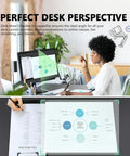 Desk Mate Hybrid HDR Webcam And Document Camera For Live Streams And Demos Multi Angle AutoFocus And Tracking 2K Resolution