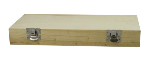 Wooden case for All In One 228 Piece Rotary Tool Accessories Kit For DIYers With One Eighth Inch Shank for Polishing, Grinding.
