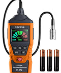 Straightup Solid Natural Gas Detector Featuring 17 Inch Flexible Gooseneck Probe with LED display and probe for detecting propane methane leaks.