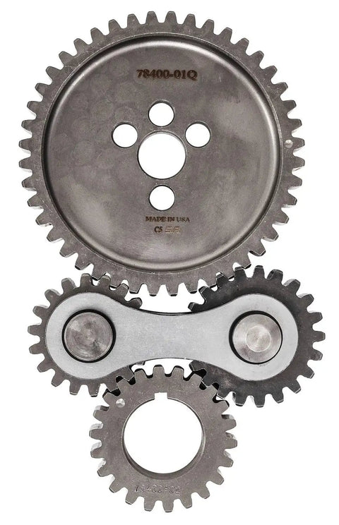 Quieter Timing Gear Drive For 1955-1992 Chevy Small Block V8 Engines, Keeps Cam And Crank In Tight Sync, Made In USA, gear set