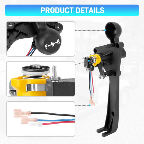 Forward And Reverse Shifter Assembly With Handle For 1992 Up Club Car DS Gas Golf Cart Replacement OEM 1016947 1012987