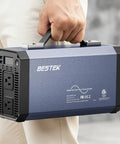 Heavy Duty Pure Sine Wave Power Inverter Pumping 1000W Of Reliable DC 12V To 110V AC Power with handle for mobile use.