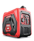 4500W Portable Inverter Generator For Home And Outdoor Use, Ultra Quiet Gas Powered Backup Power With Eco Mode, red color