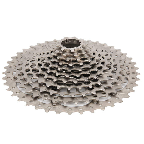 Ultra Light 11 Speed Mountain Bike Cassette Freewheel 9-42T XD Compatible, Lightweight Steel, Durable With Oxidation Resistance, Hollow Design