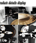 Professional Grade Double Sided Ring Engraver With High Precision Inner Stamping Dial And Smooth 360 Rotation, showing engraved details on gold.