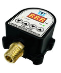Digital Adjustable Pressure Switch Controller 110V 145 PSI For Water And Air Pumps No Brainer Install Half Inch NPT