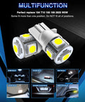 Upgrade Your Ride With 194 LED Bulbs Pack Of 10 6000K White T10 2825 W5W 5SMD Replacement Car Dome Map Door Courtesy Lights