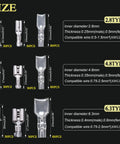 Assorted 2.8/4.8/6.3 mm quick-splice spade connectors with insulation sleeves; 30/30/60 pcs for car audio wiring