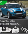 Premium Engine And Transmission Mount Kit For 2007 2015 Cooper with durable heavy duty bushings for smooth rides.