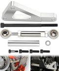 Adjustable Alternator Bracket Kit for Small Block Chevy SBC 305 327 350 383 5.0L 5.7L V8 with Long Water Pump Aluminum Mounting Bracket