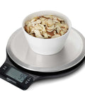 Digital Kitchen Scale With Large LCD Display And Tare Function Pro-Grade Measures In Pounds Ounces Grams Milliliters And Fluid Ounces