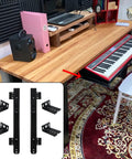 1 Pair Soft Close Drawer Slides For Under Desk Keyboard Tray Rails Built To Last 14 Inch Side Mount Heavy Duty Cabinet Glides Ball Bearing Full Extension Kitchen Cabinet Rails 100 Lb Capacity on desk keyboard tray