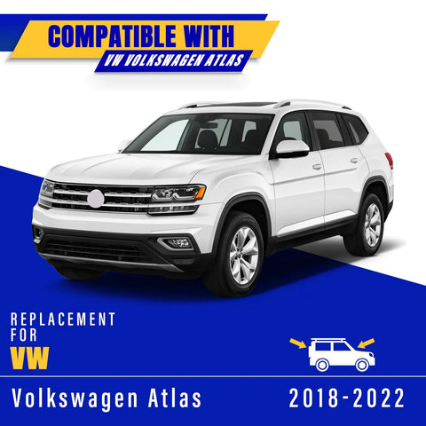 2018-2022 Volkswagen Atlas compatibility shown in product image for windshield wiper blades OEM replacement set