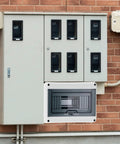 Installed 8 Way Circuit Breaker MCB Distribution Box With IP65 Waterproof Rating And Transparent Cover Built From Beefy PC Plus ABS