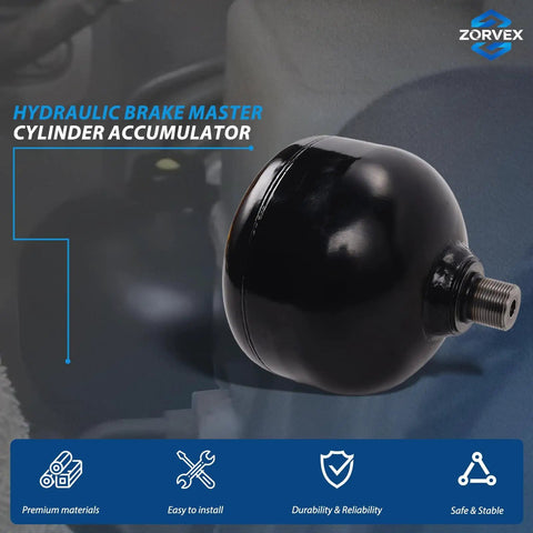 Mitsubishi Pajero Montero Hydraulic Brake Master Cylinder Accumulator Replacement Part For NM 1999 2006 3rd Gen Direct Fit Easy Install MR527718 MR977223 MR977411