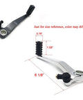 Shift Lever Shifter Pedal For GSXR 600 750 1000 GSX R Carbon Fiber Style Replacement with dimensions guide