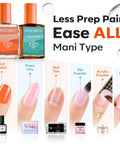 Two Piece Nail Prep Kit With Dehydrator And Primer 15 Ml Each Acid Free HEMA Free Strong Bonding Base Coat for various nail types