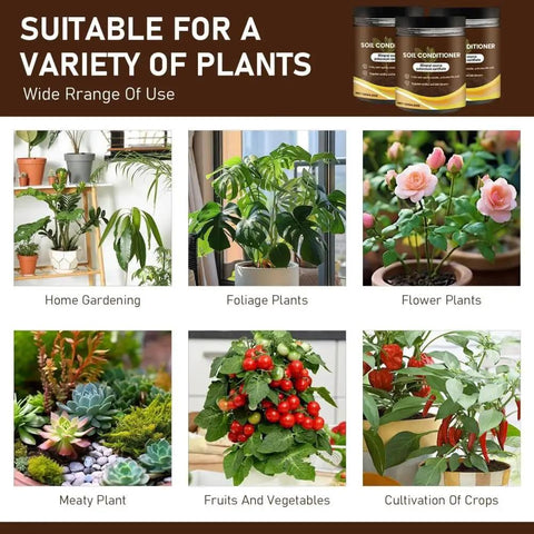 Plant And Lawn Growth Booster With Liquid Bone Meal Fertilizer To Revitalize Soil And Boost Root Health For Indoor And Outdoor Plants And Lawns 120G Easy To Use Pro Grade Soil Revitalizer for various plants including home gardening, foliage, flowers, succulents, fruits, and vegetables.