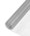 Quarter Inch Mesh Welded Wire Fence For Garden Protection And Small Animal Barriers, 24 Inch By 50 Foot, 23 Gauge Galvanized Steel roll