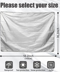 Heavy Duty Jumbo Machine Cover Shields Benchtop Tools From Sawdust And Rust Knock Humidity To The Curb With A Breathable Fabric Cover measuring 56.2 by 36.2 inches.