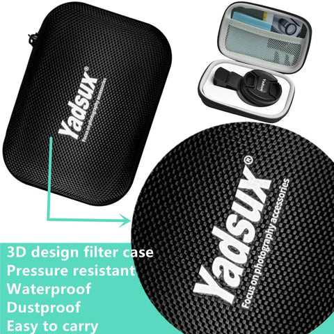 Case for Clip On CPL Polarizer Filter For Smartphones With Pro Grade Optical Glass And Double Sided Coating For iPhone And Android