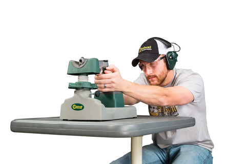 Pistolero Pistol Sight Adjustment Kit with 5 inch horizontal and 3 inch vertical travel in use by shooter on range