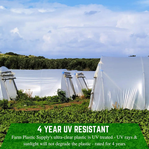 Ultra Clear 6 Mil Plastic Sheeting For Indoor And Outdoor Use 12x25 Durable Drop Cloth Or Patio Cover Weatherproof Vapor Barrier