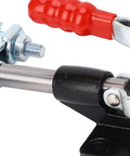 Close-up of Arrow Storage Case Toggle Clamp Durable Lightweight Self Locking For Welding Equipment Assembly 500lbs High Carbon Steel