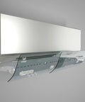 Adjustable AC Air Deflector Extends From 24 To 43 Inches, 360 Degree Rotatable To Direct Airflow Straight To Where You Want fitted on AC.