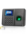 Biometric Fingerprint Time Clock For Employees With No Monthly Fees, Fast In And Out System For Small Biz, Fingerprint Scan Or PIN
