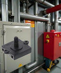 4 Position Rotary Heater Blower Switch With 3 Speed Settings in an industrial HVAC setup