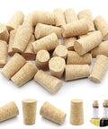30 Pack All Natural Wood Wine Corks Tapered Plugs For Wine Beer And Liquor Bottles Replacement Corks For Sealing And Cork Craft Projects