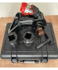 Heavy Duty Hydraulic Torque Wrench One Point Five Inch Square Drive 742 To 7420 Nm Range with accessories on a protective case.