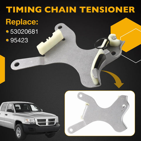 Timing chain tensioner for 3.7L Engine Timing Chain Kit With VVT Sprockets Fits 2004-2012 Dodge Durango, Jeep, Ram 1500