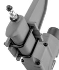Close-up of Three In One Pneumatic Flooring Nailer And Stapler For Tongue And Groove Hardwood with mallet attachment